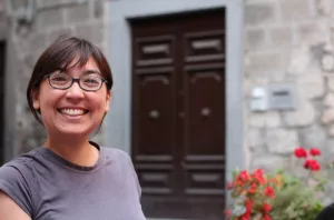 Liz Hara in Orvieto
