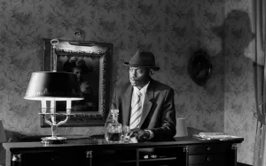 Film noir style character