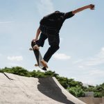 Image of a skateboarder