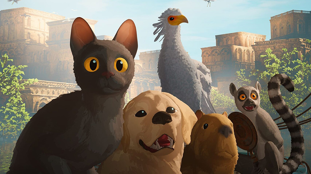 Detail from FLOW movie poster