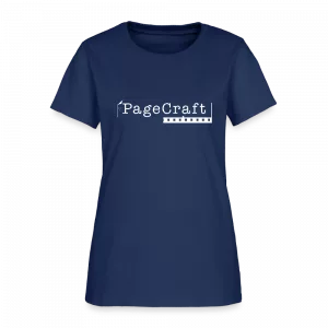 Women's T-Shirt (white on dark)