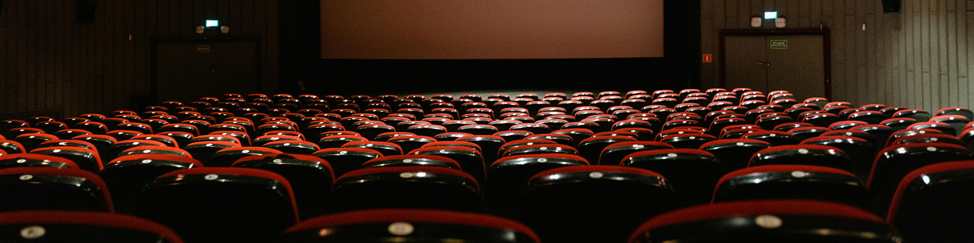 an empty cinema
